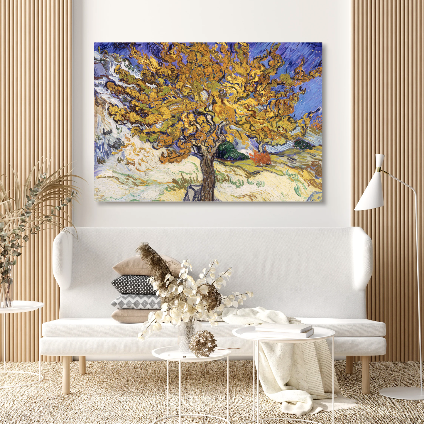 Vincent Van Gogh - The Mulberry Tree Wall Art Canvas Print