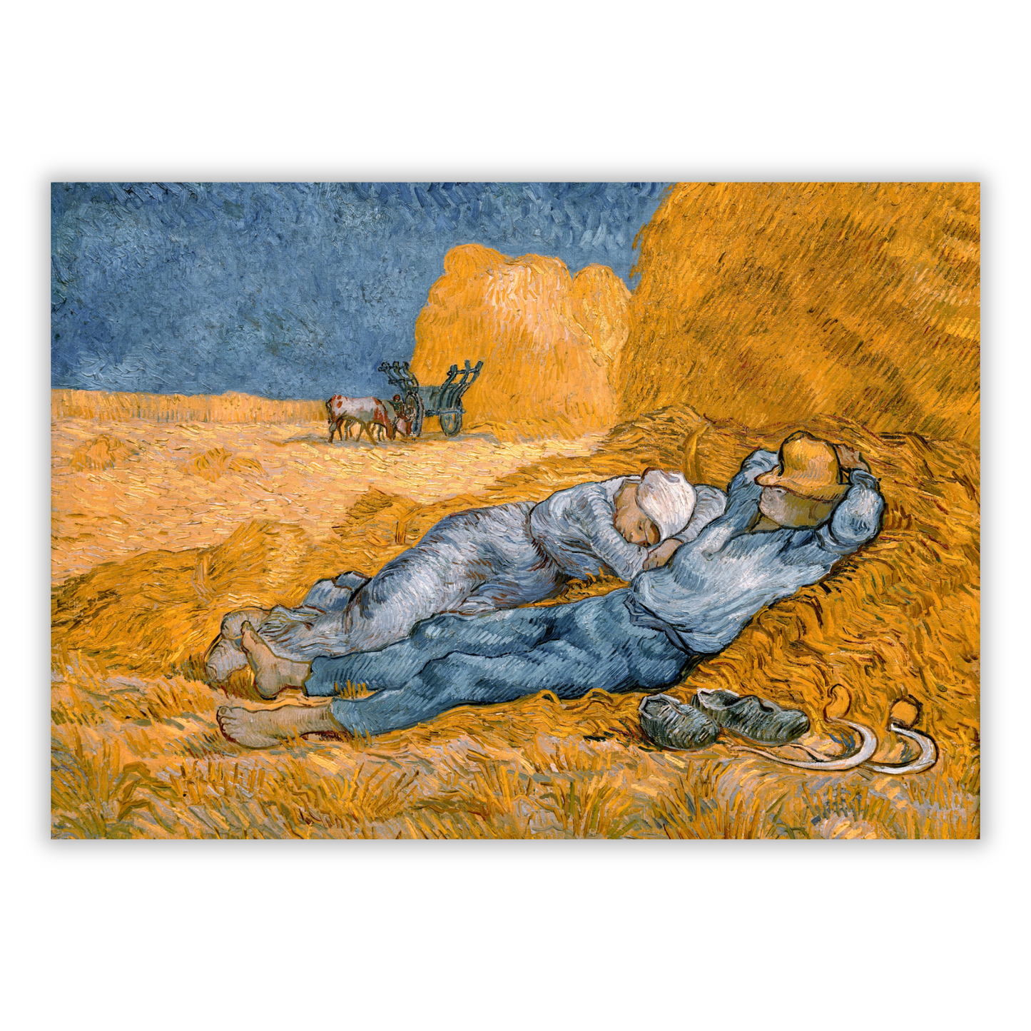 Vincent Van Gogh - The Siesta Wall Art Canvas Print