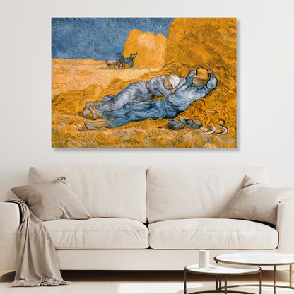 Vincent Van Gogh - The Siesta Wall Art Canvas Print