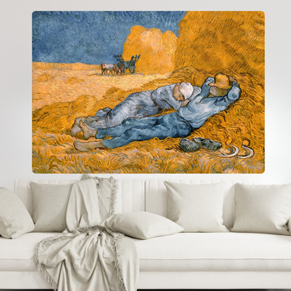 Vincent Van Gogh - The Siesta Wall Art Canvas Print