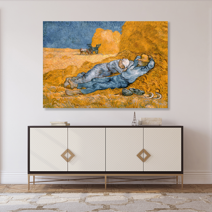 Vincent Van Gogh - The Siesta Wall Art Canvas Print