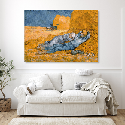 Vincent Van Gogh - The Siesta Wall Art Canvas Print