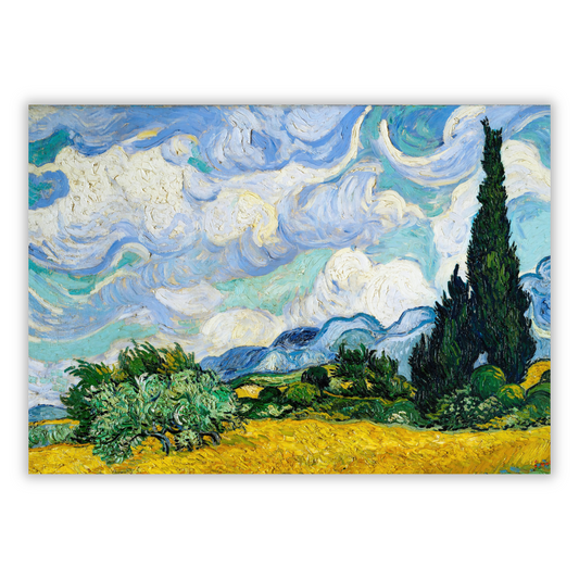 Vincent Van Gogh - Wheat Field with Cypresses
