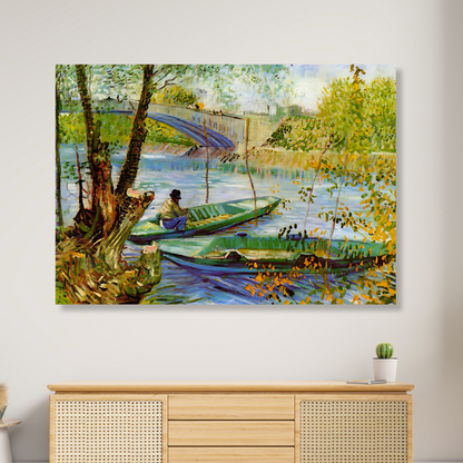 Vincent Van Gogh - Fishing In The Spring