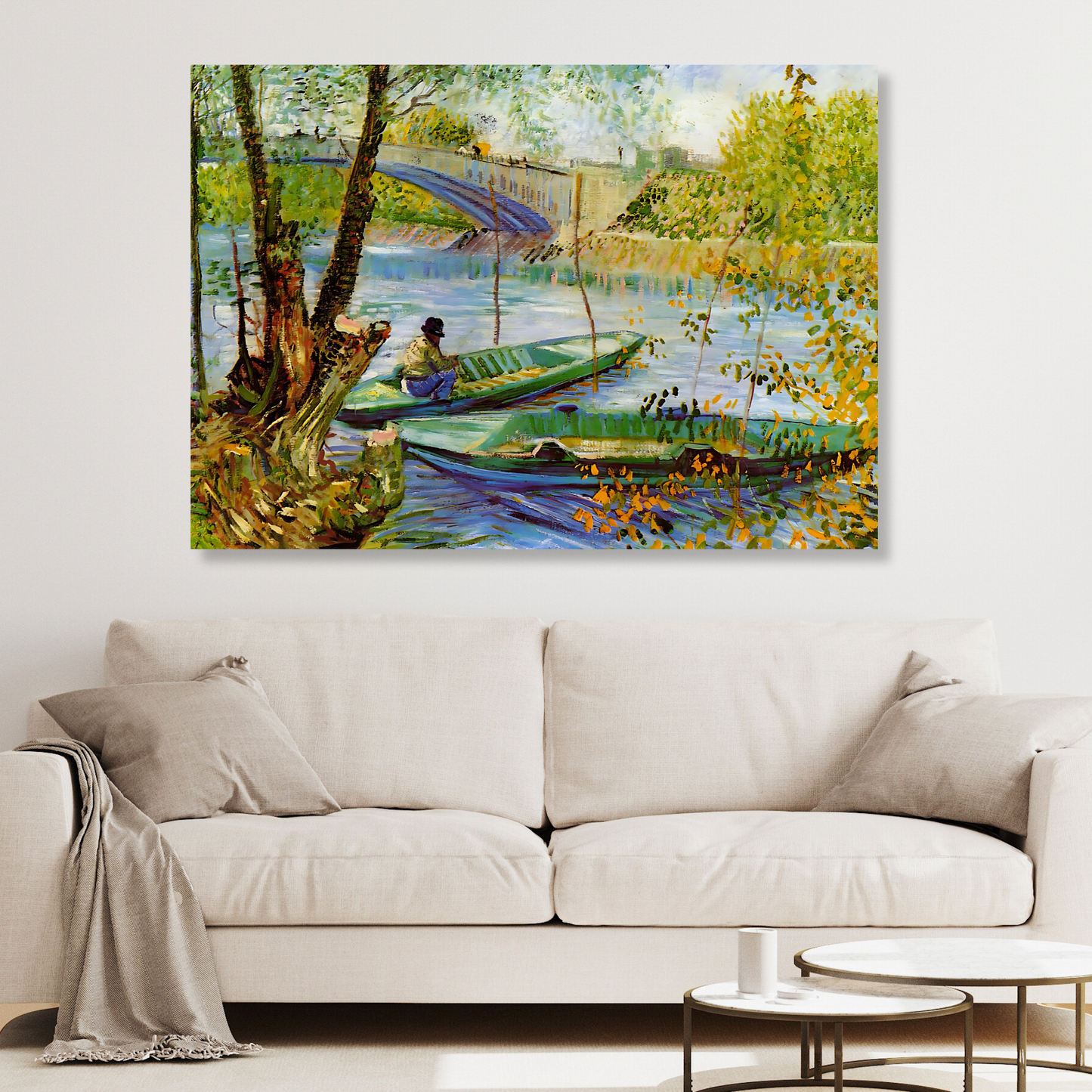 Vincent Van Gogh - Fishing In The Spring
