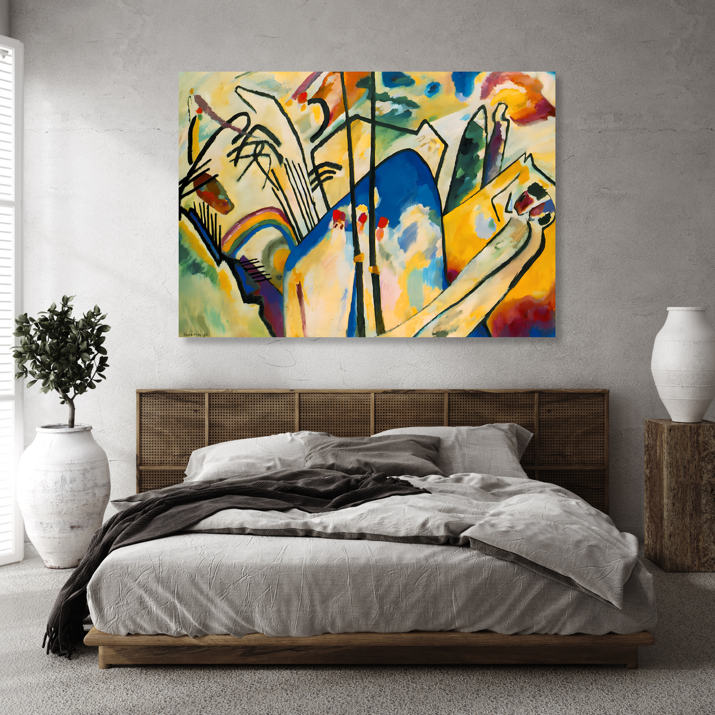 Wassily Kandinsky - Composition IV Wall Art Canvas Print