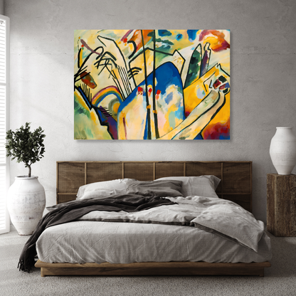 Wassily Kandinsky - Composition IV Wall Art Canvas Print