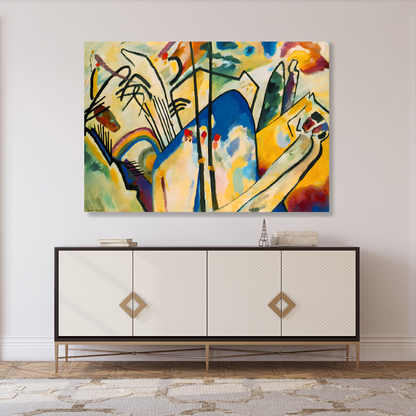 Wassily Kandinsky - Composition IV Wall Art Canvas Print