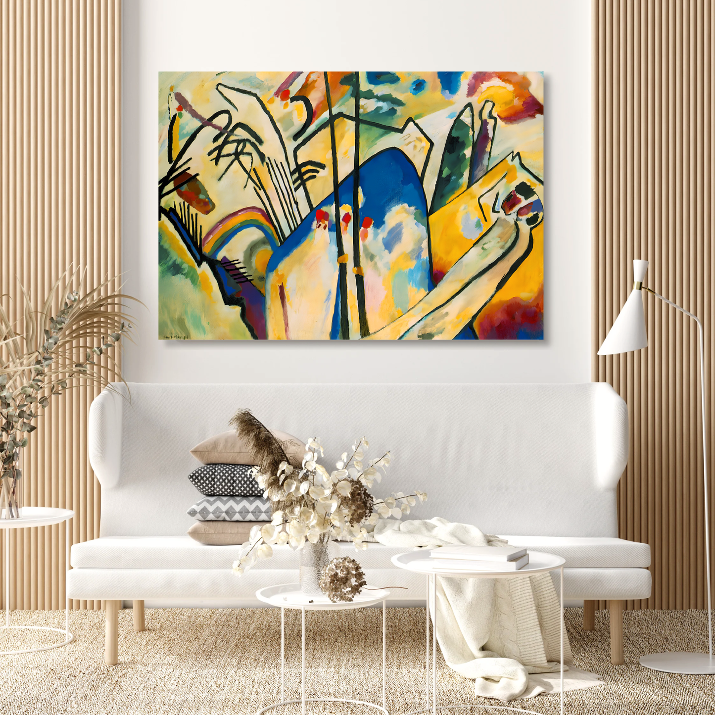 Wassily Kandinsky - Composition IV Wall Art Canvas Print