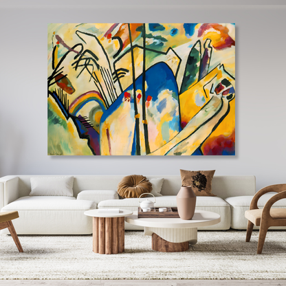 Wassily Kandinsky - Composition IV Wall Art Canvas Print