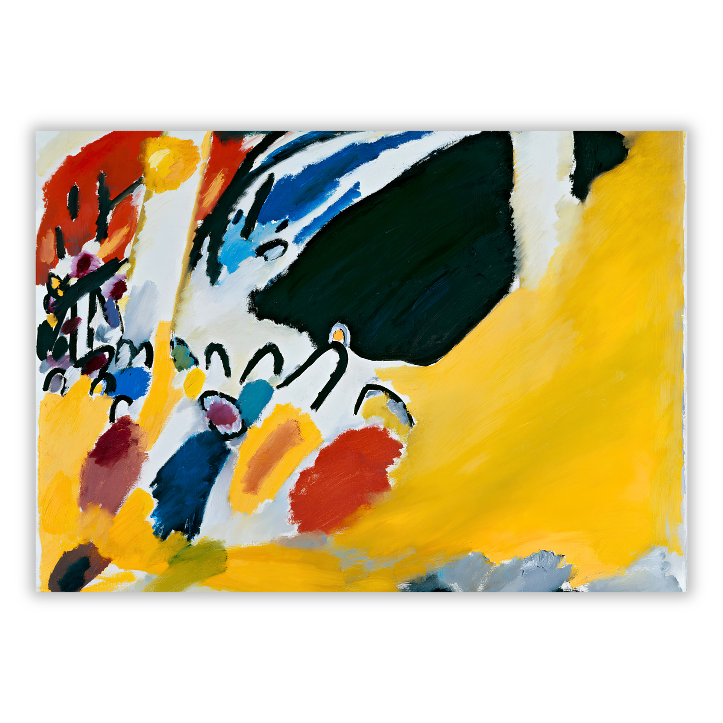 Wassily Kandinsky - Impression III Wall Art Canvas Print