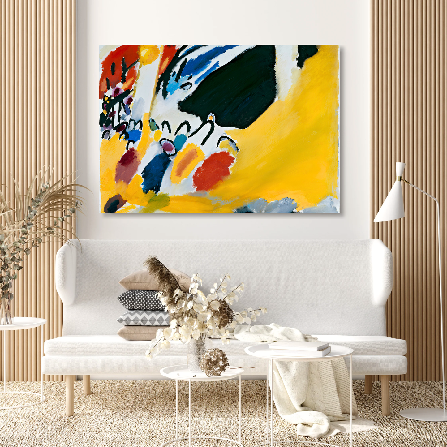 Wassily Kandinsky - Impression III Wall Art Canvas Print