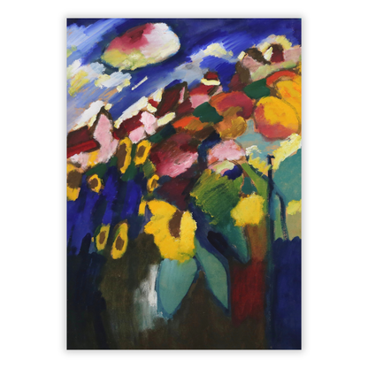 Wassily Kandinsky - Murnau The Garden II Wall Art Canvas Print