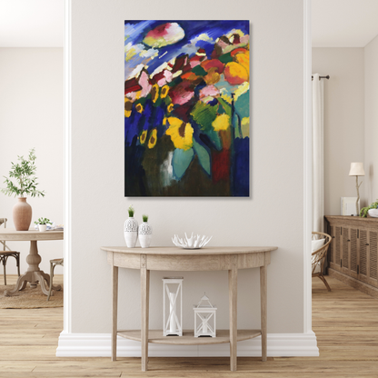 Wassily Kandinsky - Murnau The Garden II Wall Art Canvas Print