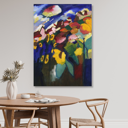 Wassily Kandinsky - Murnau The Garden II Wall Art Canvas Print