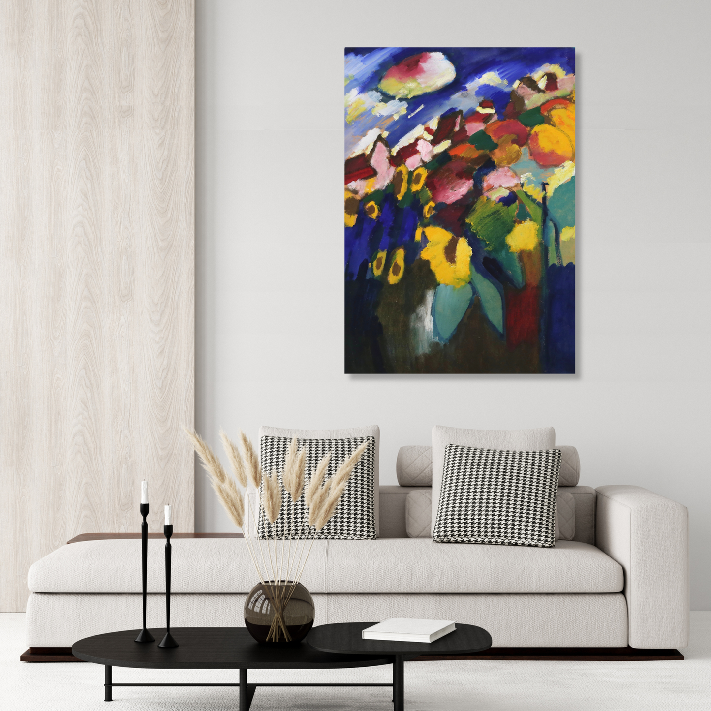 Wassily Kandinsky - Murnau The Garden II Wall Art Canvas Print