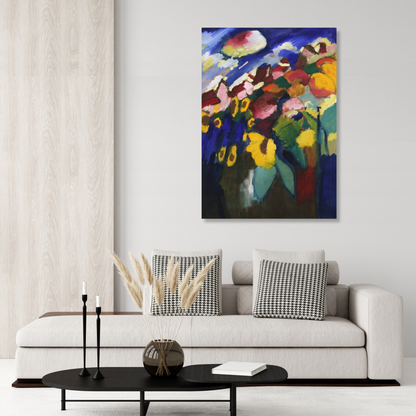 Wassily Kandinsky - Murnau The Garden II Wall Art Canvas Print