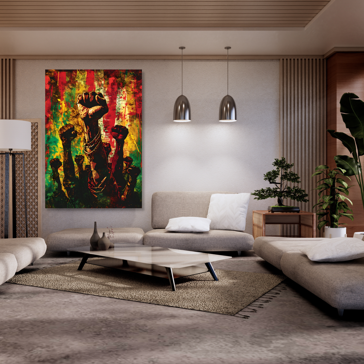 We Are The People Wall Art Canvas Print