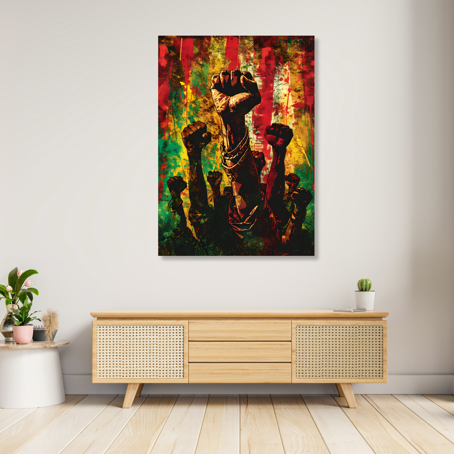 We Are The People Wall Art Canvas Print