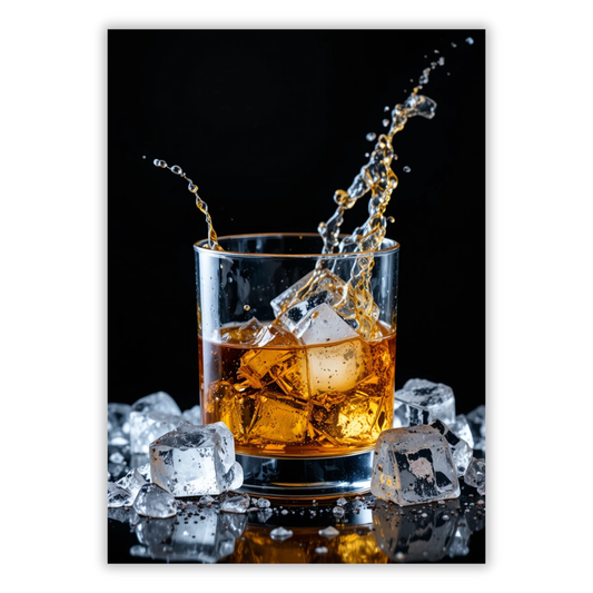 Whisky Wall Art Canvas Print