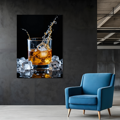 Whisky Wall Art Canvas Print