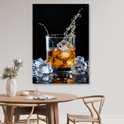 Whisky Wall Art Canvas Print