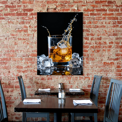 Whisky Wall Art Canvas Print