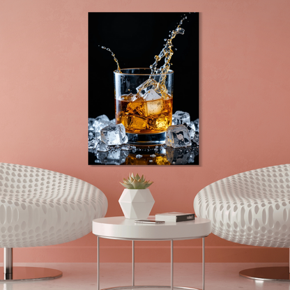 Whisky Wall Art Canvas Print