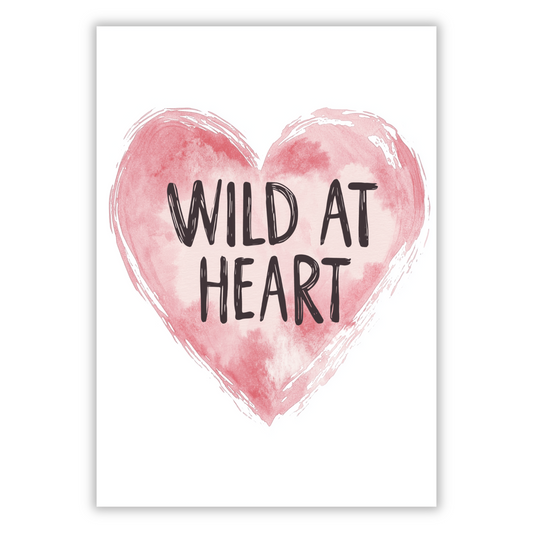 Wild At Heart Canvas Wall Art Print