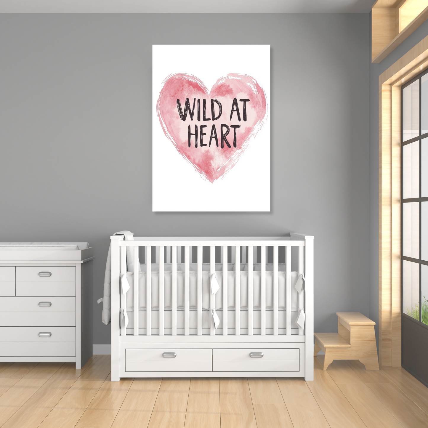 Wild At Heart Canvas Wall Art Print