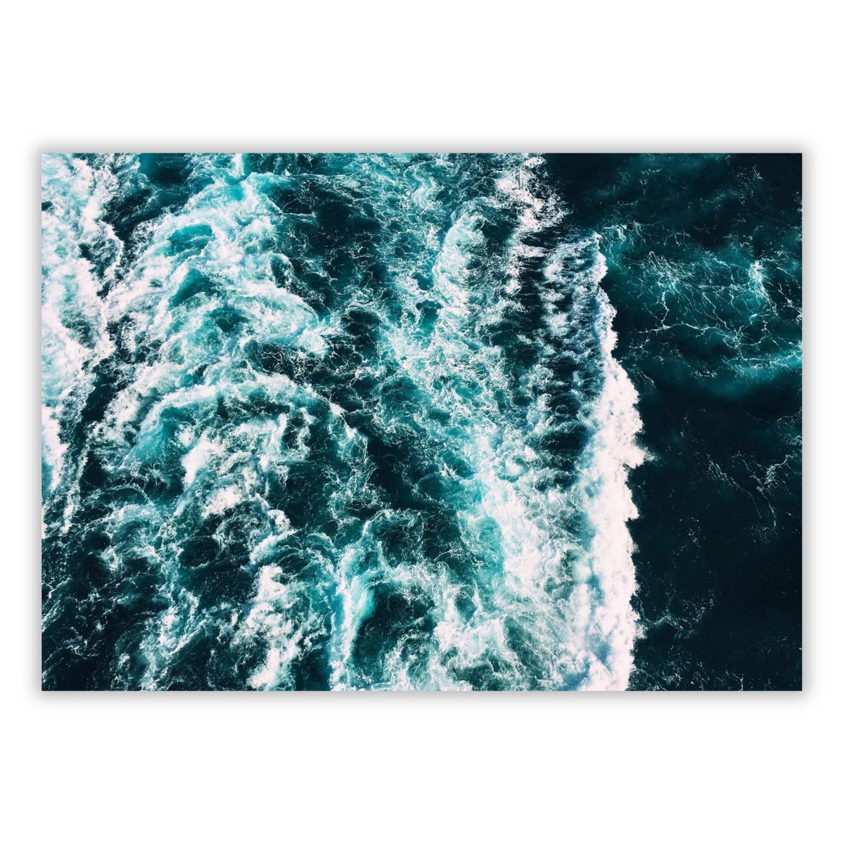 Wild Ocean Wall Art Canvas Print