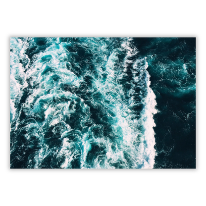 Wild Ocean Wall Art Canvas Print
