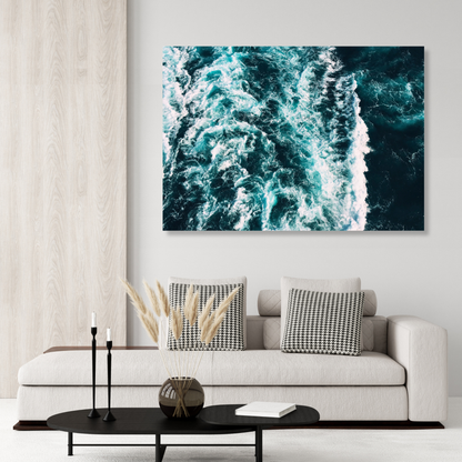 Wild Ocean Wall Art Canvas Print