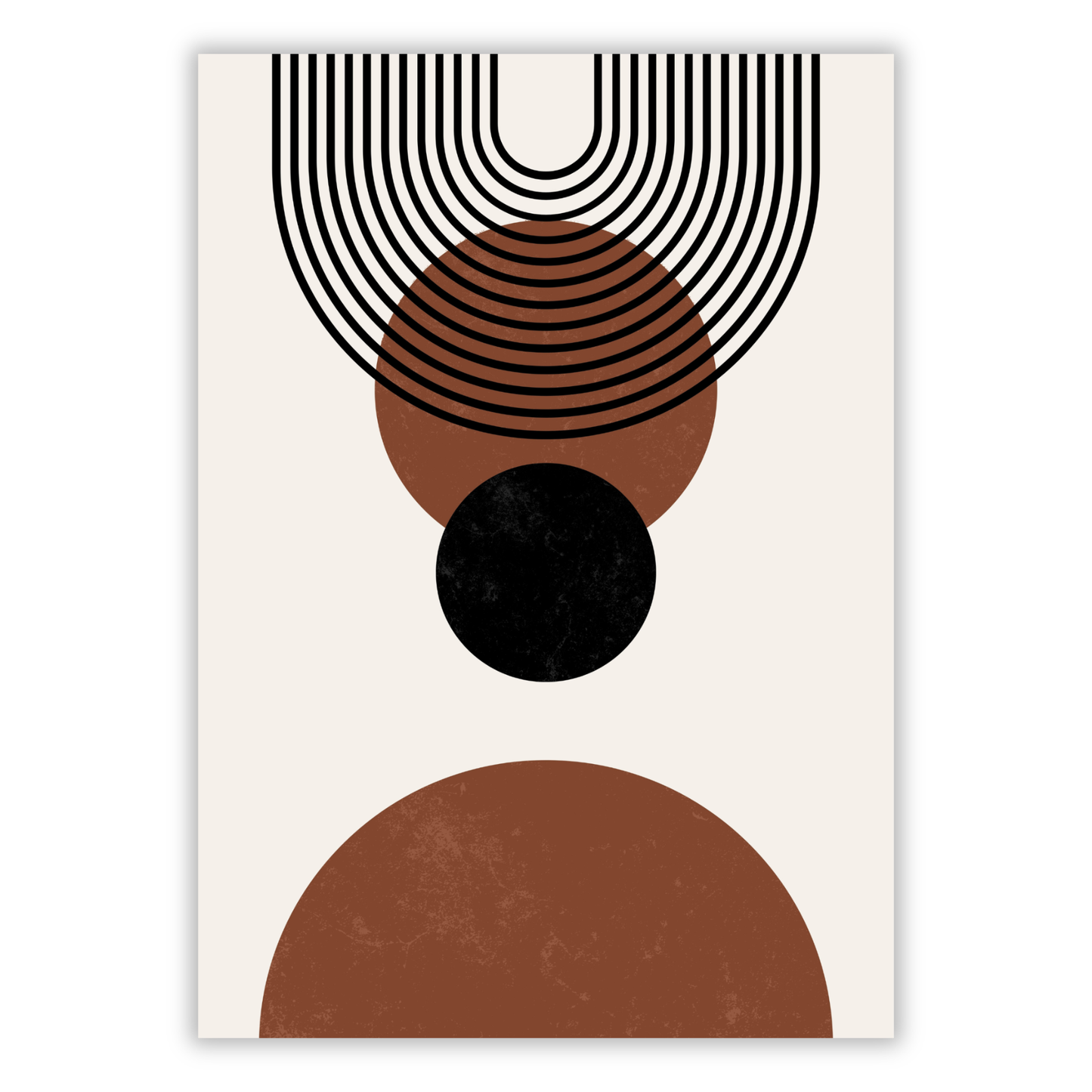 Wild Moon Energy Boho Wall Art Canvas Print