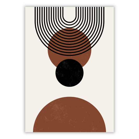 Wild Moon Energy Boho Wall Art Canvas Print