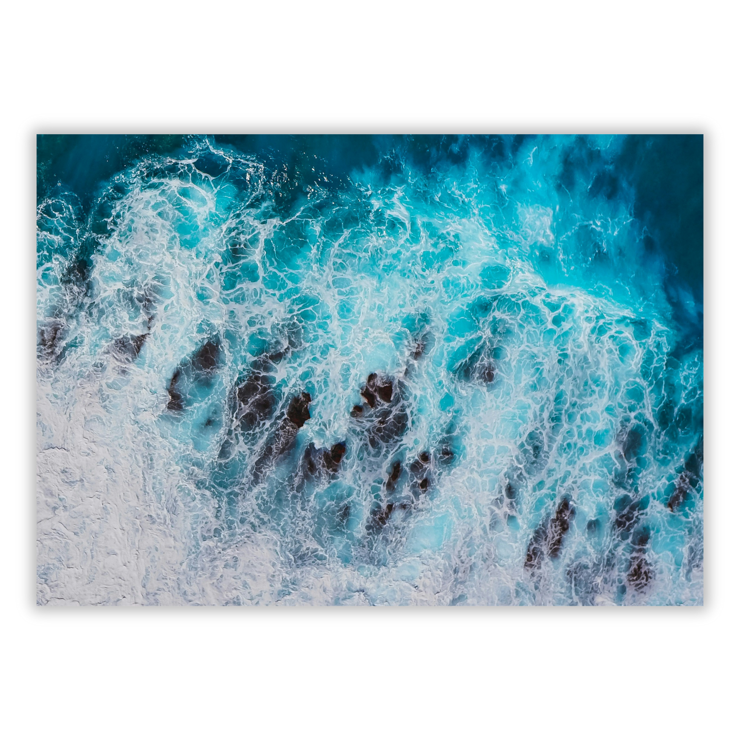 Wild Ocean Wall Art Canvas Print