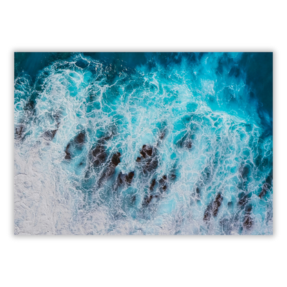Wild Ocean Wall Art Canvas Print